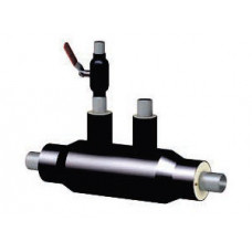 Кран шаровой с воздушником ППУ ОЦ тип 1 Ст10 BROEN Ballomax 32х32х4,5х2100 мм ГОСТ 10704-91