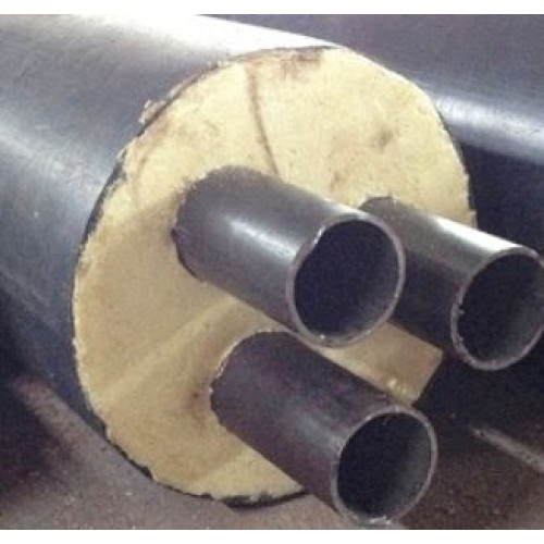 Труба в ППУ изоляции Твин оцинкованная Ст10 89х4,0х315х0,7х315 мм ГОСТ 10704-91