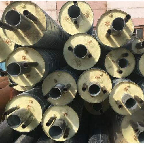 Труба в ППУ изоляции со спутником в полиэтиленовой оболочке тип 1 Ст20 Ду32 108х4 мм ГОСТ 8732-78